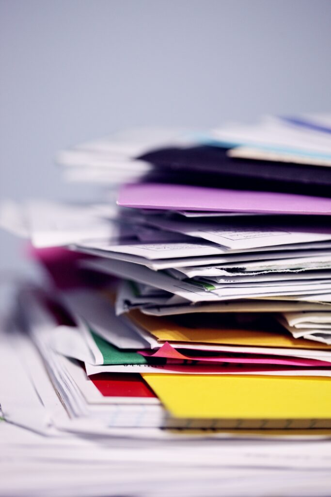 Dossiers organisés et archivés